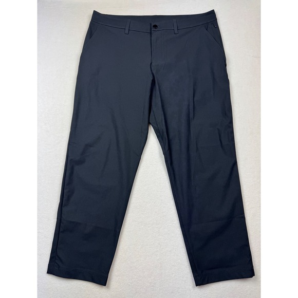 Lululemon‎ ABC Classic Fit Utilitech Pants Black Size 36x26.5 Tech Trousers - Picture 1 of 7
